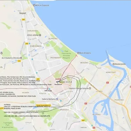 Apartmán Kawalerka Zaspa *